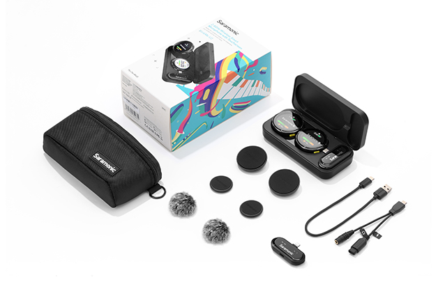 1022615_E.jpg - Saramonic BlinkMe U2 2-Persons Wireless Mircophone for USB-C and Lightning Phone - Image 5