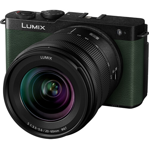 Panasonic Lumix S9 Mirrorless Camera with S 20-60mm f/3.5-5.6 Lens (Olive Green)