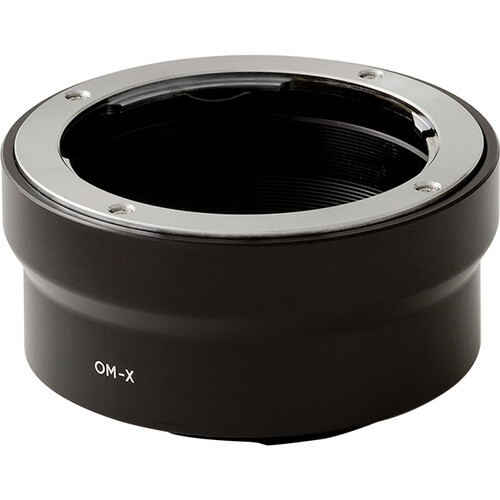 1022885_A.jpg - Urth Manual Lens Mount Adapter for Olympus OM-Mount Lens to FUJIFILM X-Mount Cam - Thumbnail 1