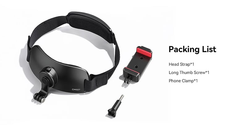 1023055_E.jpg - Ulanzi CM027 Go-Quick II Head Strap for GoPro DJI Action Camera and Phones - Thumbnail 5