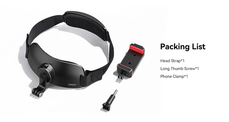 1023055_E.jpg - Ulanzi CM027 Go-Quick II Head Strap for GoPro DJI Action Camera and Phones - Image 5