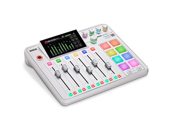 1023215_A.jpg - RODE RODECaster Pro II Integrated Podcast Production Studio (White) - Image 1