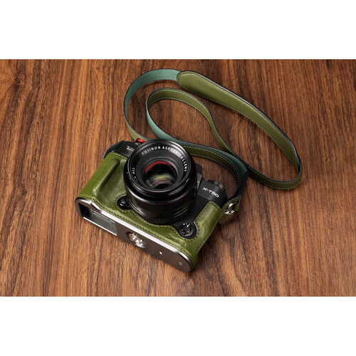 SmallRig Leather Half Case Kit for FUJIFILM X-T50 (Green) 4711 - Best Available Image