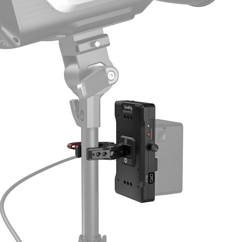 1023245_D.jpg - SmallRig V-Mount Battery Adapter Plate with Crab-Shaped Clamp 3202B - Image 4