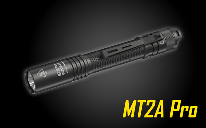 Best image for Nitecore MT2A Pro 1000 Lumen LED EDC Rechargeable Flashlight, Use 2x AA