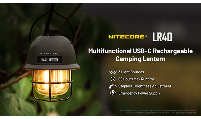 Best image for Nitecore LR40 Lantern