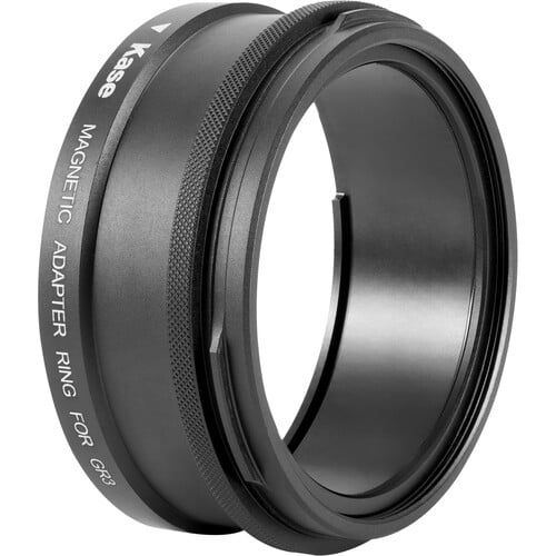 Kase Magnetic Adapter Ring For Ricoh GR III Camera Compatible with 49mm Filters