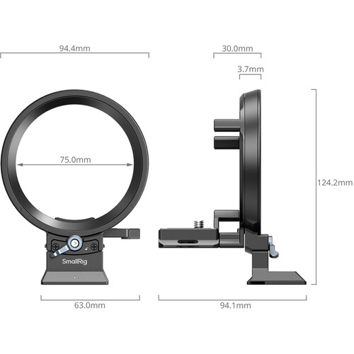 1023635_A.jpg - SmallRig Rotatable Horizontal-to-Vertical Mount Plate Kit  Panasonic S5II G9II - Thumbnail 1