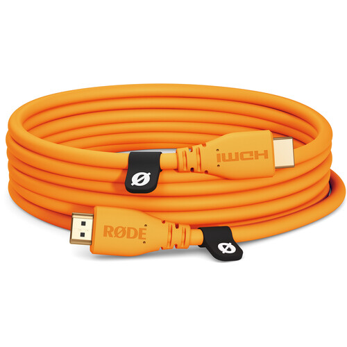 RODE HDMI to HDMI 2.1 Cable 3m Orange - Best Available Image