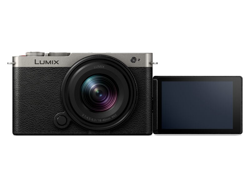 1023805_A.jpg - Panasonic Lumix S9 Mirrorless Camera with 18-40mm f/4.5-6.3 Lens (Silver) - Image 1