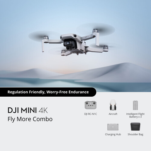 1023905_B.jpg - DJI Mini 4K Drone Fly More Combo - Image 2