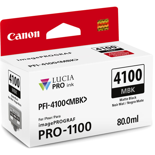 Best image for Canon PFI-4100 Matte Black Pigment Ink Tank (80mL)