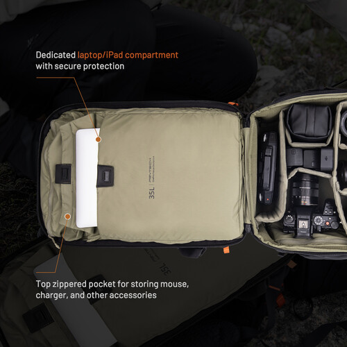 1023985_C.jpg - PGYTECH OnePro Focux Backpack (Fern Green, 35L) - Image 3