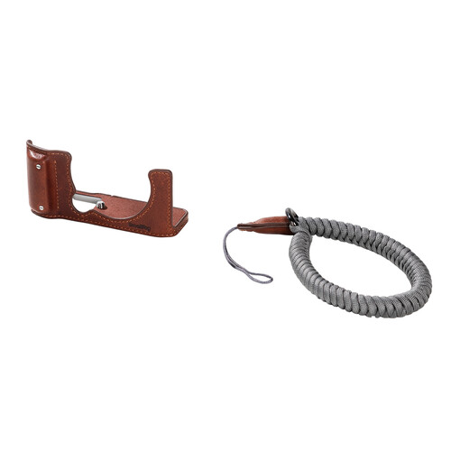 Best image for SmallRig Leather Half Case Kit for FUJIFILM X-M5 (Brown) 4880