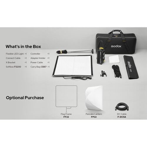 1024275_E.jpg - Godox KNOWLED F200Bi Bi-Colour LED Light Panel (65cmx63cm) - Image 5