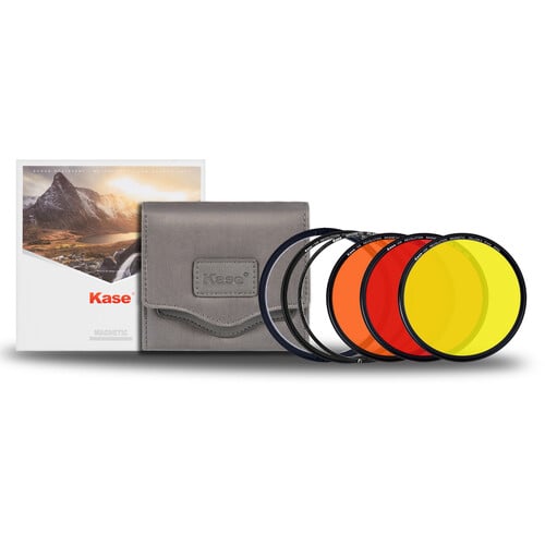 1024305_E.jpg - Kase Revolution Black and White 3-in-1 Filter Kit (Yellow, Orange, Red, 49mm) - Thumbnail 5