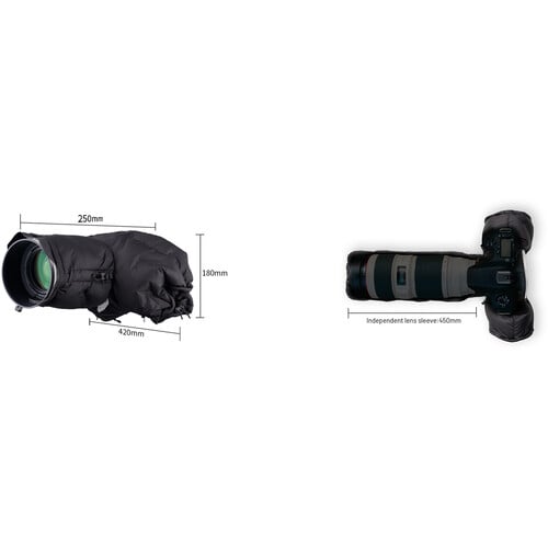 1024355_E.jpg - PGYTECH Camera Cold-Proof Warm Cover for Telephoto Lens 150-450mm - Thumbnail 5