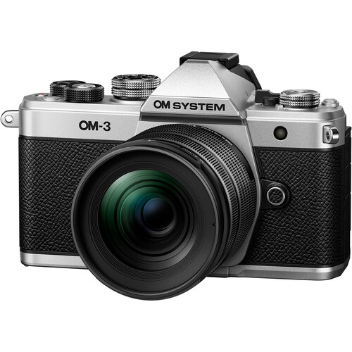 OM SYSTEM OM-3 Mirrorless Camera with 12-45mm f/4 Lens Kit - Best Available Image