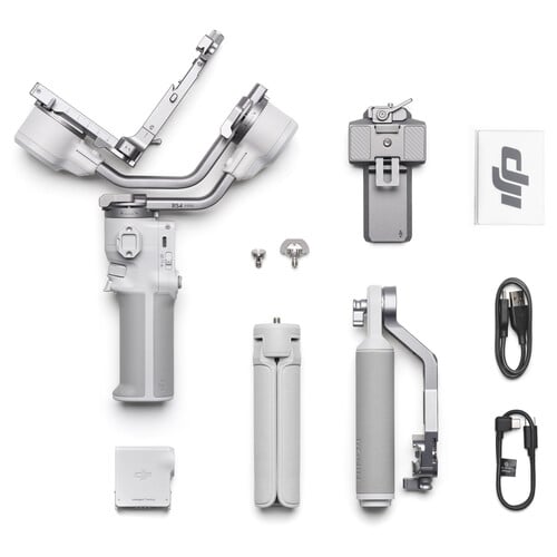 1024455_A.jpg - DJI RS 4 Mini Gimbal Combo Kit Including Tracking Module and Briefcase Handle - Thumbnail 1