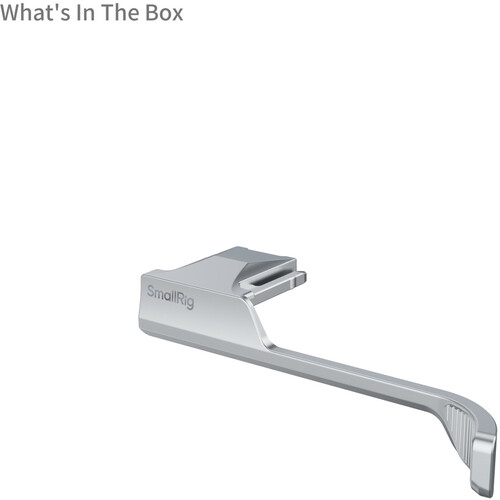 1025205_B.jpg - SmallRig Thumb Grip for FUJIFILM X half (Silver) 5221 - Image 2