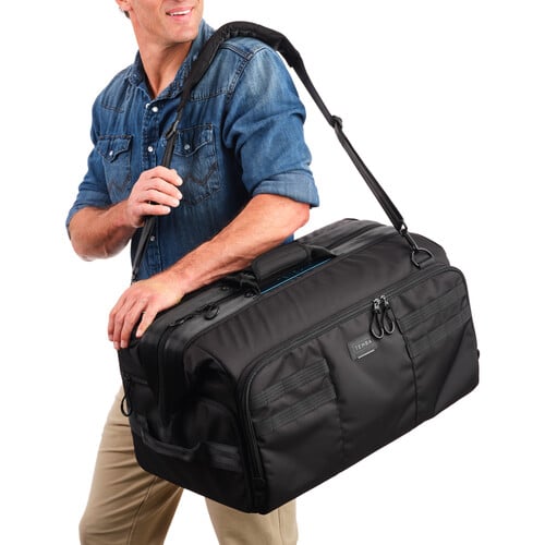 1025315_E.jpg - Tenba Cineluxe V2 Shoulder Bag 24 (Black, 52L) - Thumbnail 5
