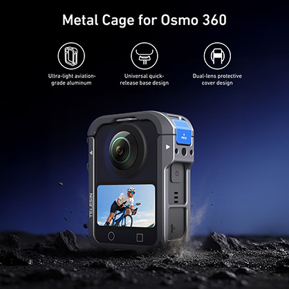 Best image for Telesin Metal Cage for DJI OSMO 360