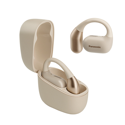 Panasonic RB-F10 Open-Ear True Wireless Earbuds - Concrete - Best Available Image