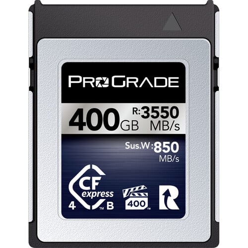 Best image for ProGrade 400GB CFexpress 4.0 Type B Iridium Memory Card