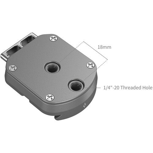 1025735_C.jpg - SmallRig Hawklock H38 Arca-Type Base with Quick Release Plate 4486 - Thumbnail 3