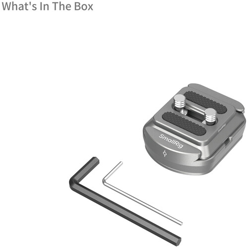 1025735_D.jpg - SmallRig Hawklock H38 Arca-Type Base with Quick Release Plate 4486 - Thumbnail 4