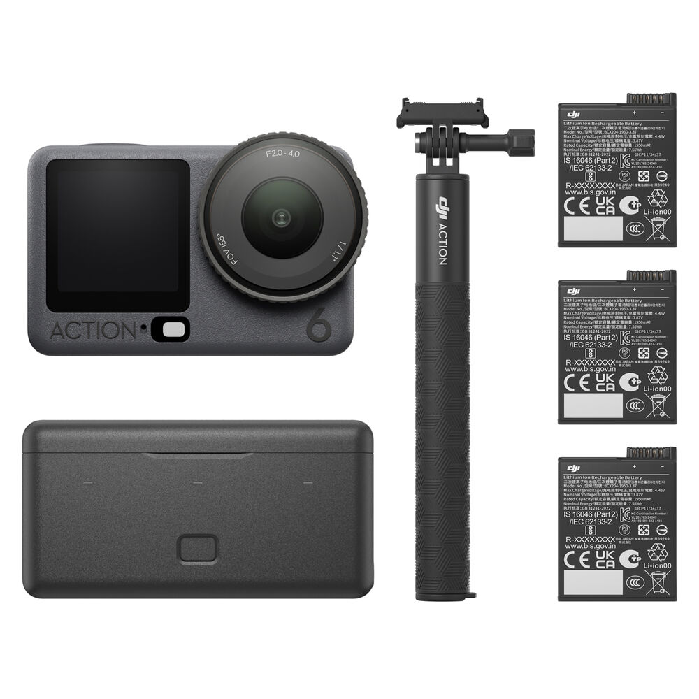 DJI Osmo Action 6 Adventure Combo - Best Available Image