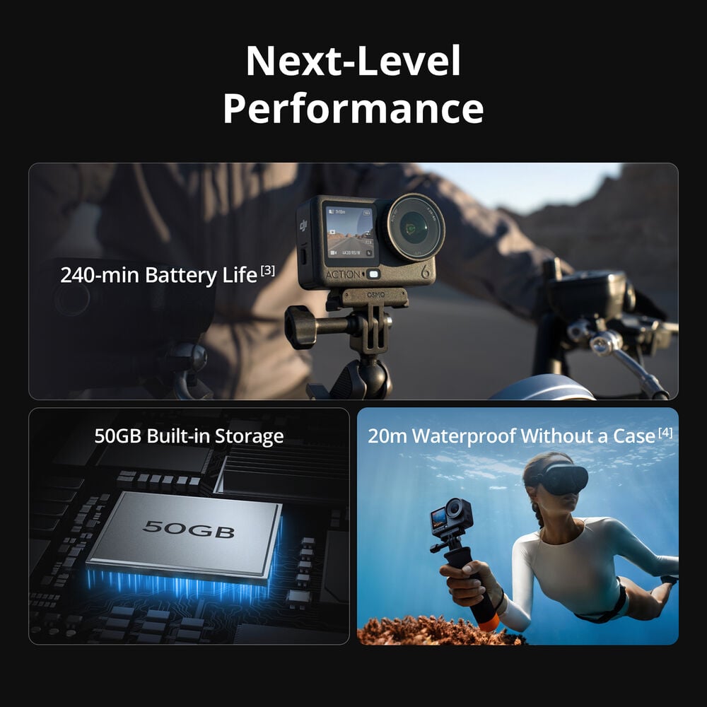 1025805_B.jpg - DJI Osmo Action 6 Adventure Combo - Thumbnail 2