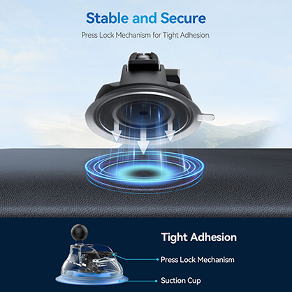 1025895_D.jpg - Telesin Car Suction Cup Mount with MagSafe - Image 4