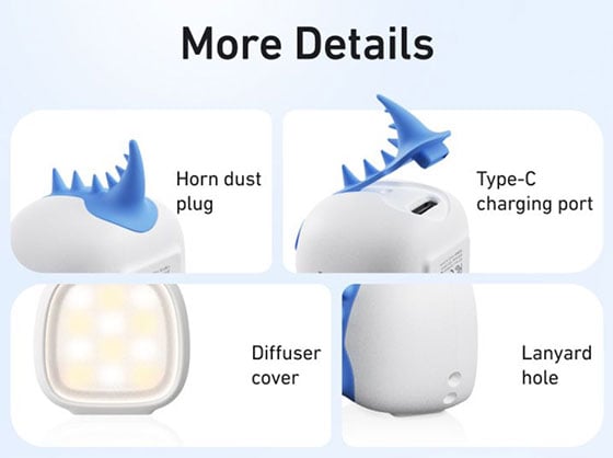 1025905_E.jpg - Telesin Mini Monster Magnetic Pocket LED Light - Thumbnail 5