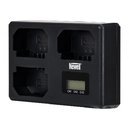 Newell TT-USB-C Triple Channel Battery Charger for Sony NP-FZ100 - Best Available Image