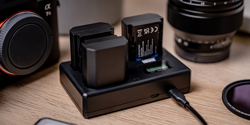 1025975_C.jpg - Newell TT-USB-C Triple Channel Battery Charger for Sony NP-FZ100 - Thumbnail 3