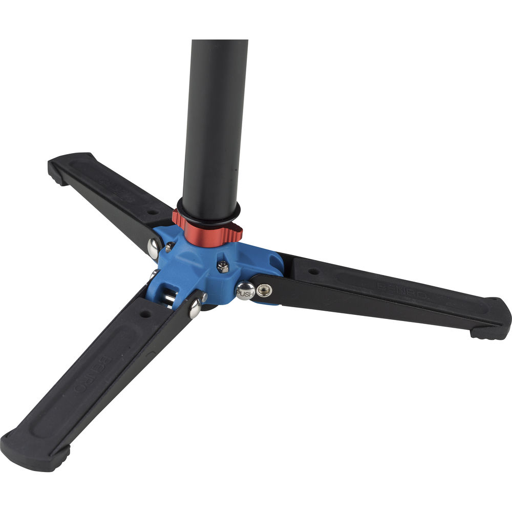 1025985_B.jpg - Benro Classic Video Monopod with S4 Pro Flat Base Fluid Video Head - Image 2