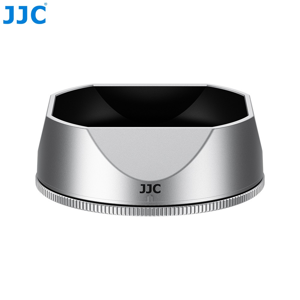 JJC Lens Hood compatible with FUJI. XF 23mm and XF 27mm (Silver) - Best Available Image