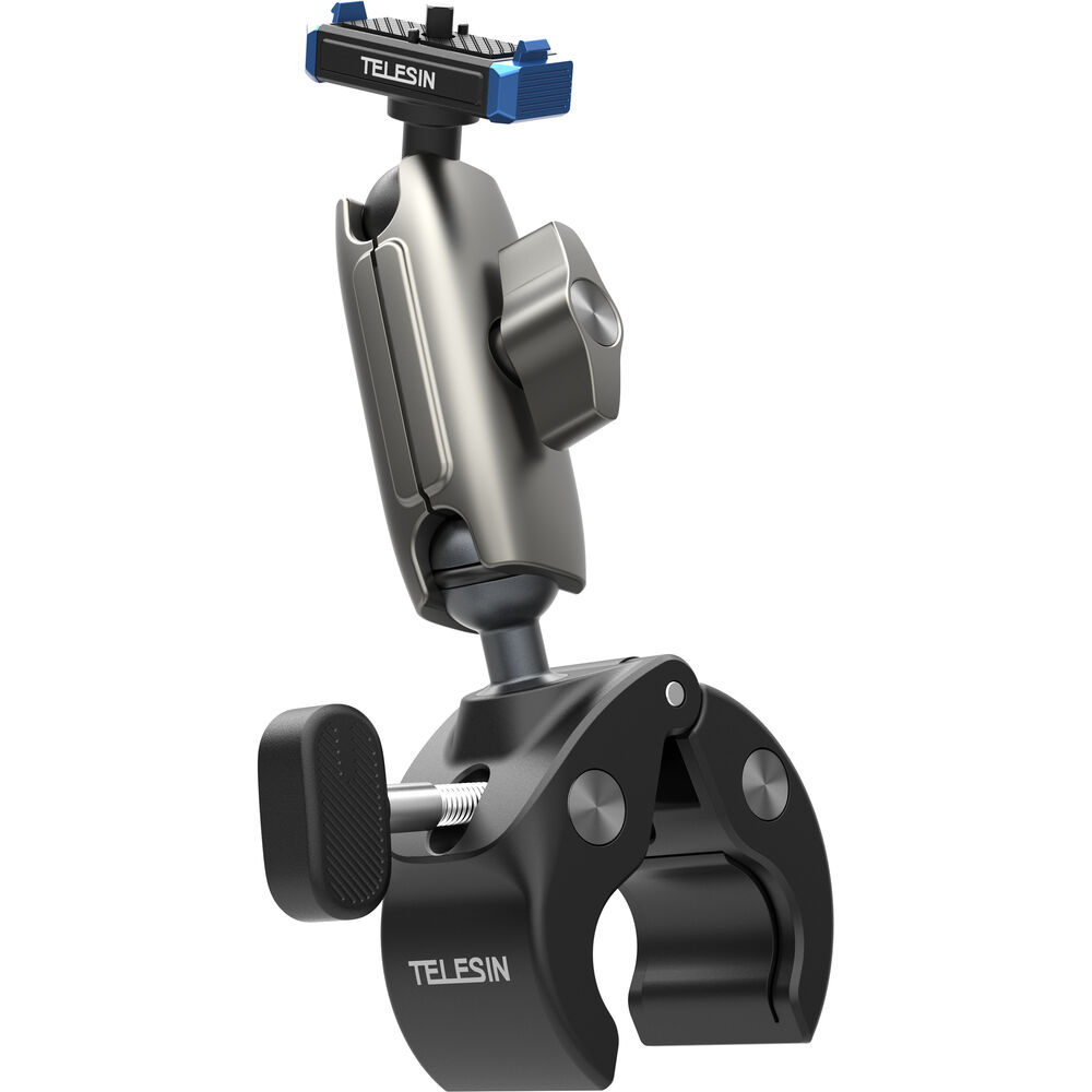 Telesin Universal Tube Clamp Mount for GoPro HERO13 Black - Best Available Image