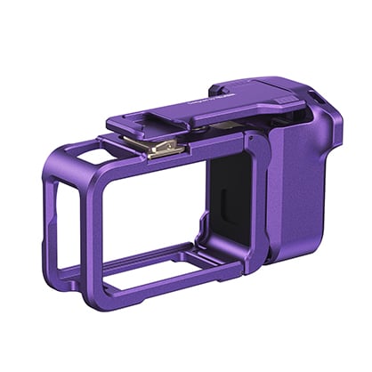 1026145_A.jpg - Telesin Aluminium Street Shot Set DJI Osmo Action 6 Purple Gold Limited Edition - Thumbnail 1