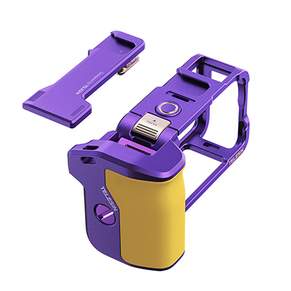 1026145_C.jpg - Telesin Aluminium Street Shot Set DJI Osmo Action 6 Purple Gold Limited Edition - Image 3