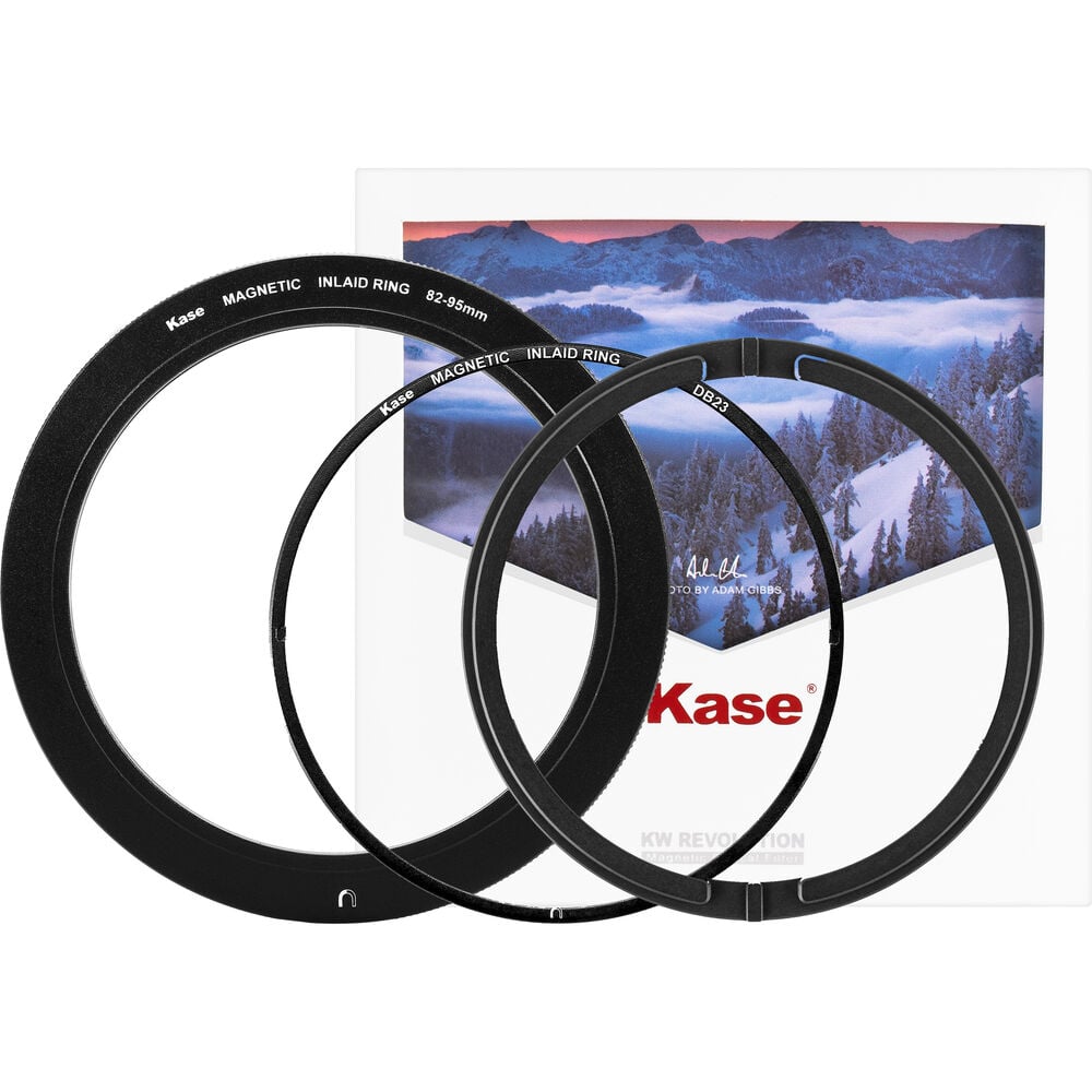 Best image for Kase Inlaid Magnetic Step Up Ring Kit + 3D Tool (82-95mm)