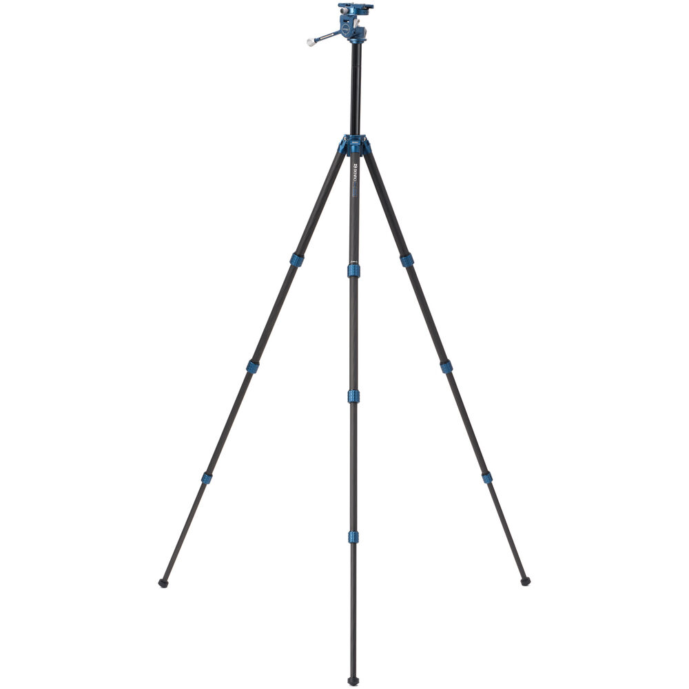 1026285_B.jpg - Benro SuperSlim Carbon Fibre Series 1.5 Tripod with PHVF3 Hybrid Flip Head - Image 2