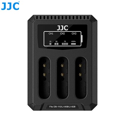 Best image for JJC DCH-110TC Multi Battery Charger for Ricoh DB-110 Battery