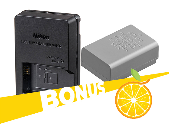 Best image for Bonus Nikon battery and charger via redemption