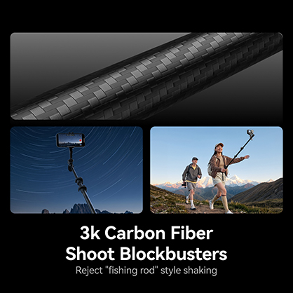 1026685_B.jpg - Telesin TrekShot Multifunctional Monopod / Selfie Stick with Remote - Image 2