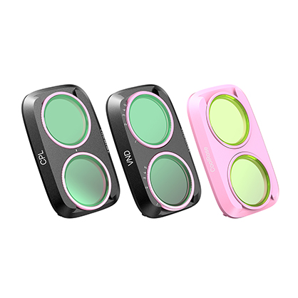 Best image for Telesin Filter Kit including VND 2-32, CPL and Cool Rose for DJI Osmo Pocket 4P