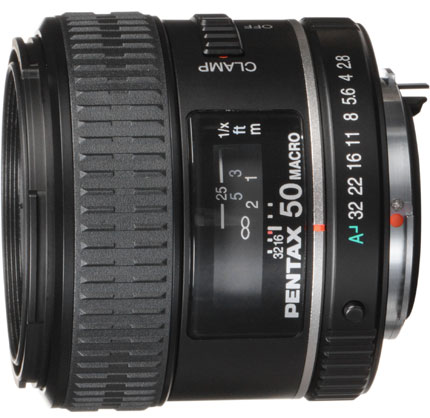 Pentax D FA 50mm f2.8 Macro Lens - Best Available Image