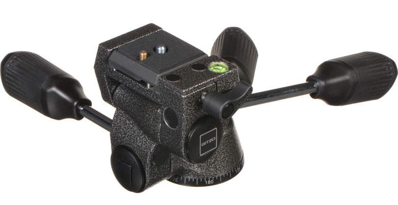 1007306_A.jpg - Gitzo G2272M Low Profile 3way head S2 QR - Image 1