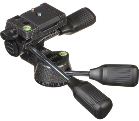 1007306_B.jpg - Gitzo G2272M Low Profile 3way head S2 QR - Thumbnail 2